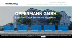 Desktop Screenshot of oppermann-ingenieure.de